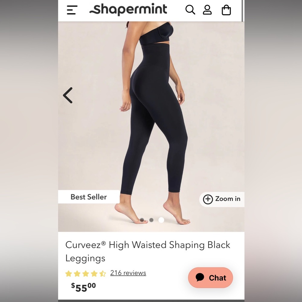 Shapermint High Waisted Shaping Leggings